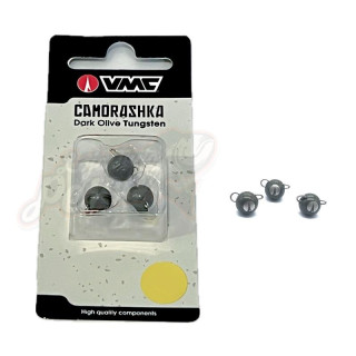 VMC Camorashka Dark Olive Tungsten 3g 3pcs