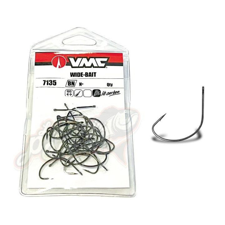 VMC 7135BN Wide-Bait Nº2/0 20pcs
