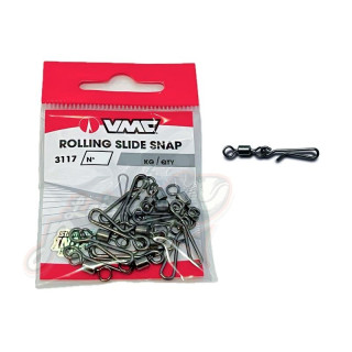 VMC 3117 Rolling Slide Snap Nº4 10pcs