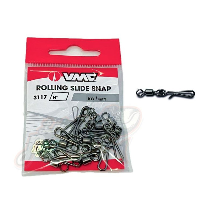 VMC 3117 Rolling Slide Snap Nº4 10pcs