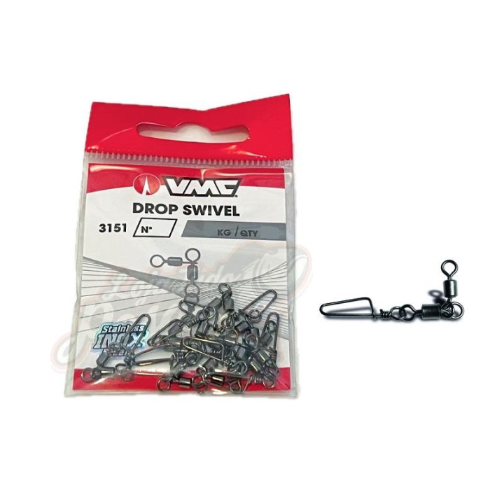 VMC 3151 Drop Swivel Nº2 10pcs