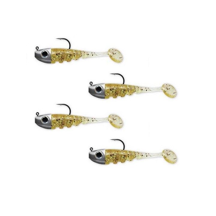 Delalande Toupti Shad 3cm 2gr Cor:053 (Light Gold)