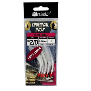 Mitraillette Original Inox Blanc Brill Nº2/0