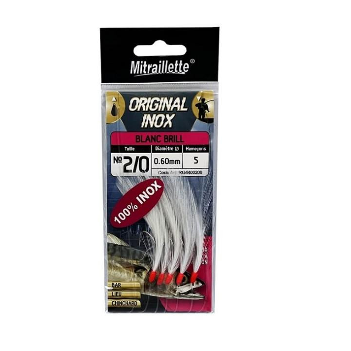 Mitraillette Original Inox Blanc Brill Nº2/0
