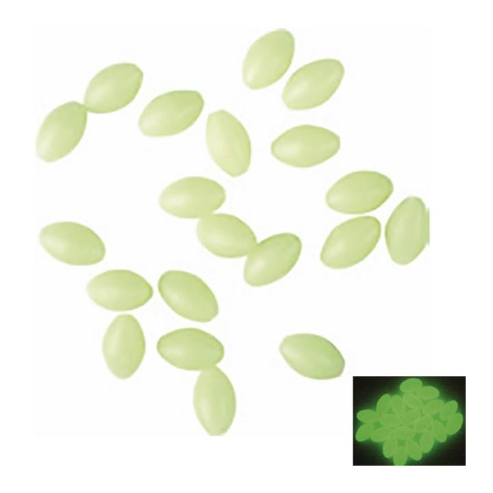 Ragot Soft Luminous Oval Beads 6mm 20pcs