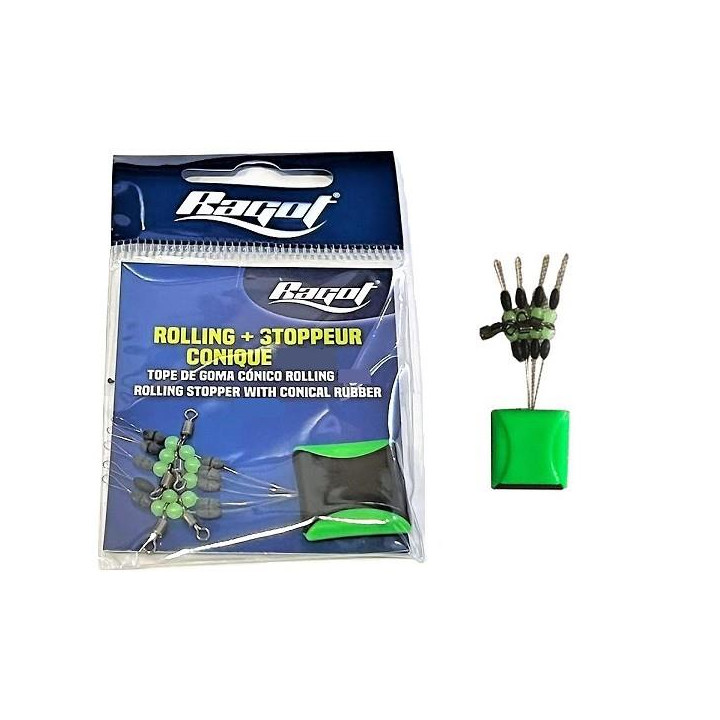 Ragot Rolling Stopper W/ Conical Rubber Tam.M