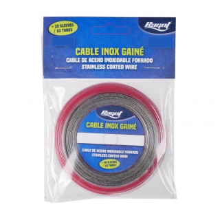 Cabo de Aço Ragot SS Wire 10m 11Kg + 10 tubos