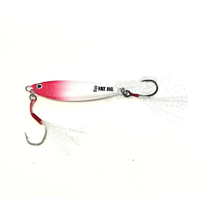 Ragot Fat Jig 60gr RW - Red White
