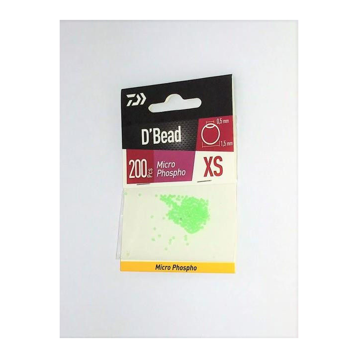 Daiwa Micro Perola Fosfor. Verde Tam. XS