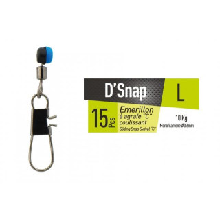 Daiwa Sliding Snap Swivel C Tam. S