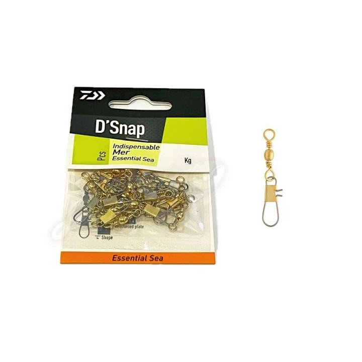 Destorcedor Daiwa C/ Alfinete Essential Sea Nº7