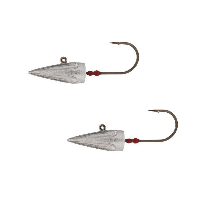 Cabeçote Daiwa Jig Head Darting 2 17g Silver Glit.
