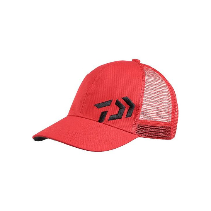 Boné Daiwa Classico Malha Vermelho