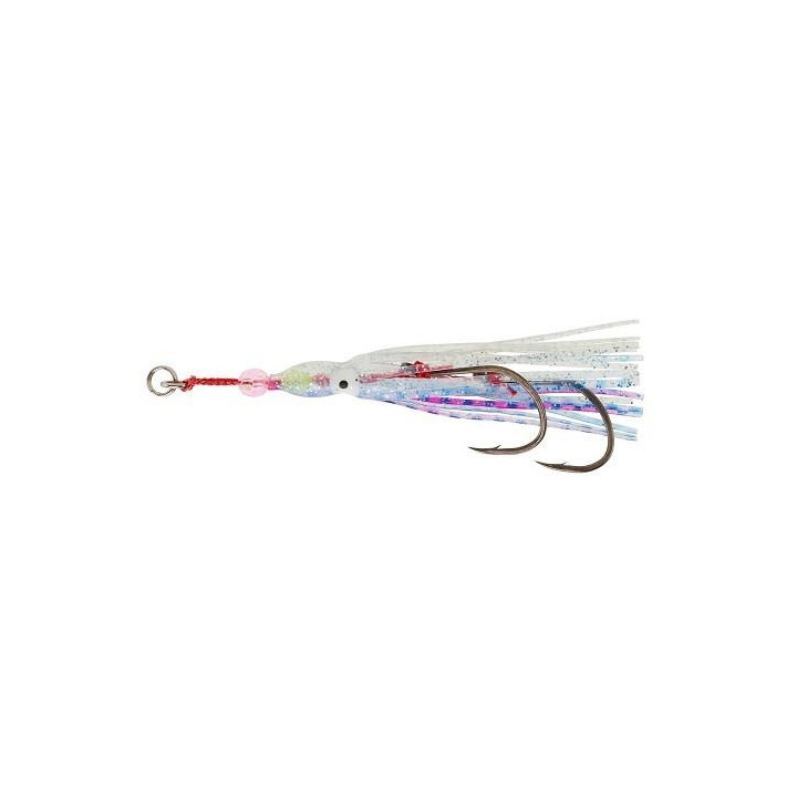 Polvo Daiwa 4.0 C/Assist Hook 7/0 SBP-Silver Blue Pink