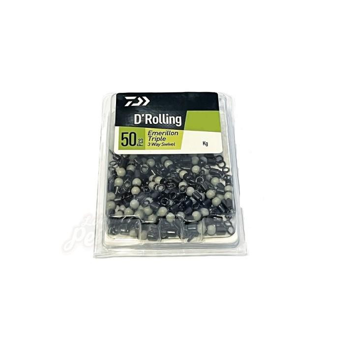 Daiwa Triple Way Swivel Tam. XL 50pcs
