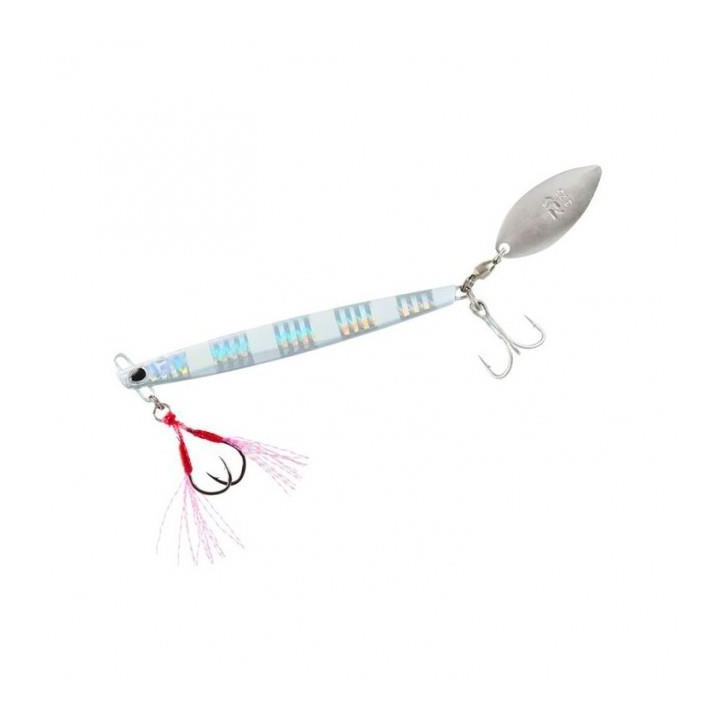 Daiwa Samurai Spin Jig 50g PH Zebra Glow