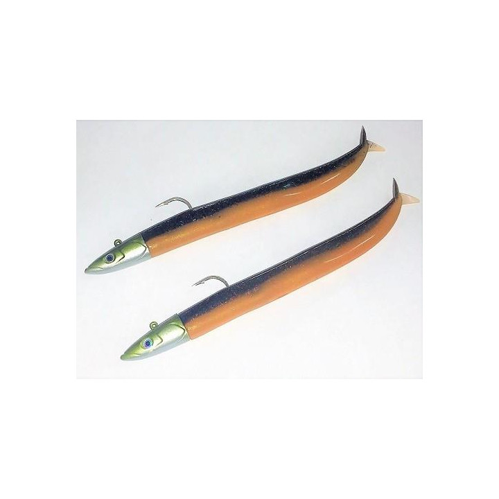 Fiiish Crazy SandEel Double Combo 180 35gr Dark Eel