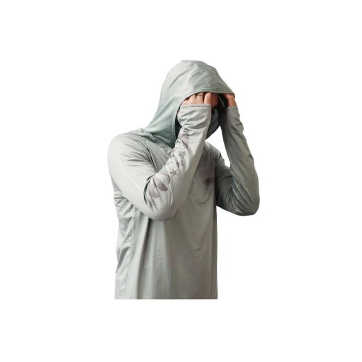 Sweat Capuz Fiiish Anti UV Tam. XL Cor: Olive Green