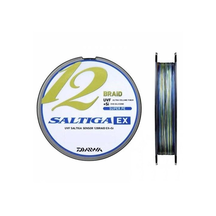 Saltiga 12Braid 0.18mm 600m Multicolor