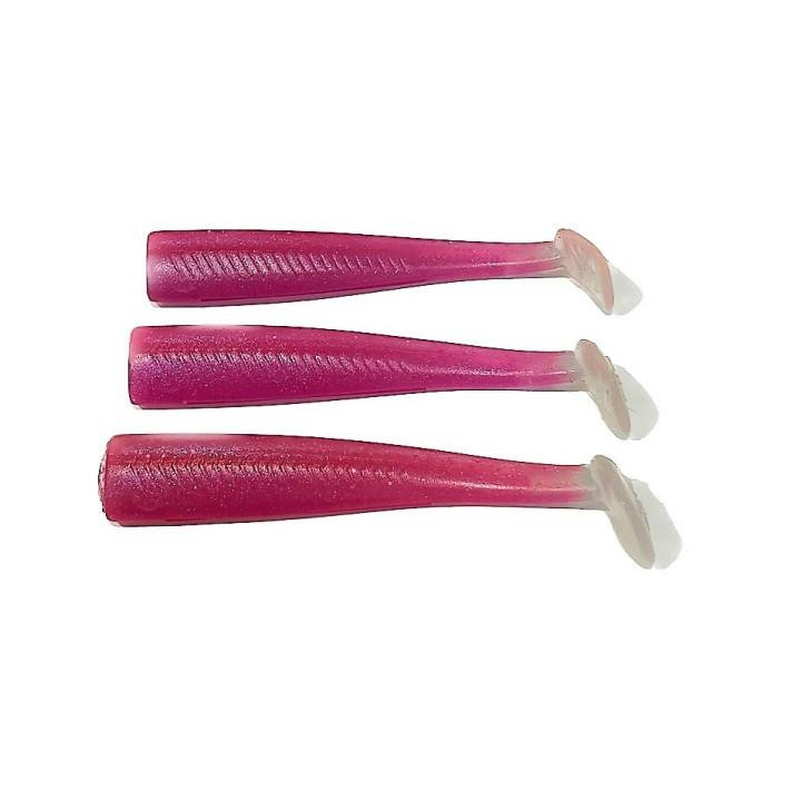 GT-Bio Roller Shad 165mm 3xCorpos Pink Glass UV