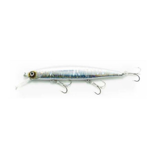 Bassday Mogul Minnow 130SP Cor: FL-485 (Silver Magma)