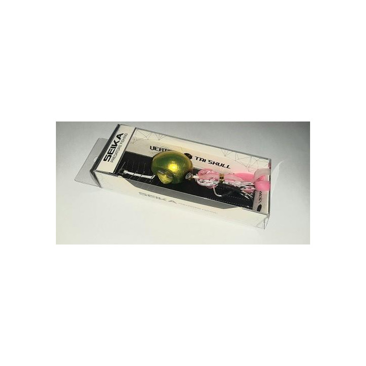 Zagaia Seika Vertical Tai Skull 120g Fluo Yellow