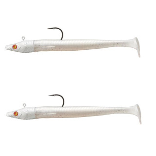 Major Craft Ceana Eely Shad 95mm Cor: 002 (Pearl White)