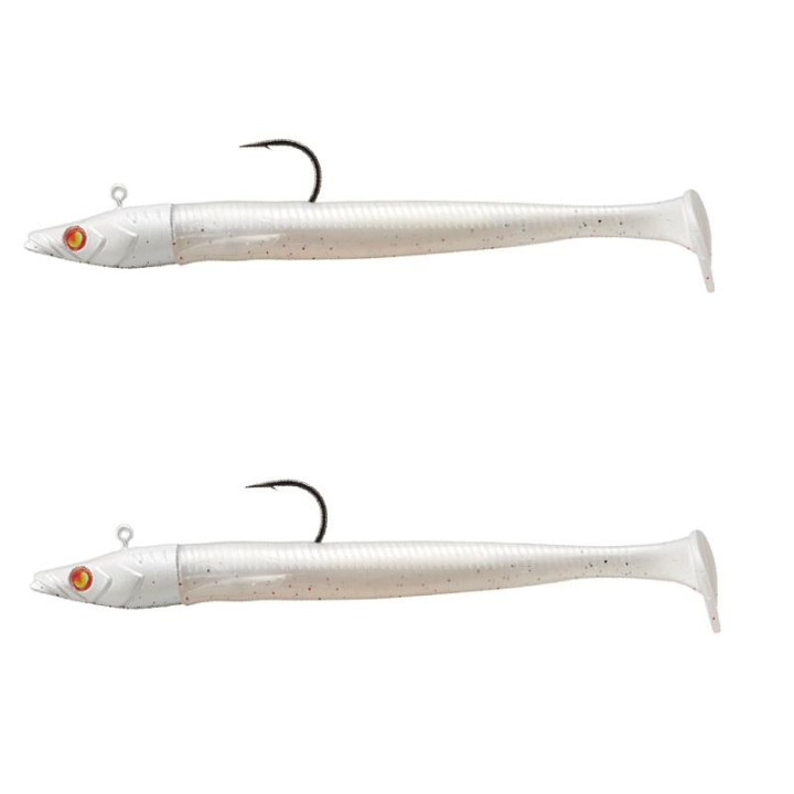 Major Craft Ceana Eely Shad 95mm Cor: 002 (Pearl White)