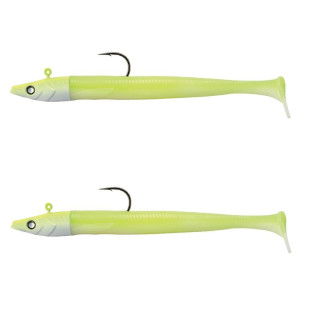 Major Craft Ceana Eely Shad 95mm Cor: 008 (Chartback White)