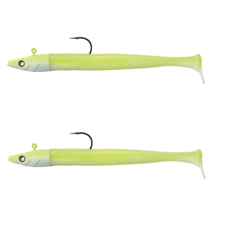 Major Craft Ceana Eely Shad 95mm Cor: 008 (Chartback White)