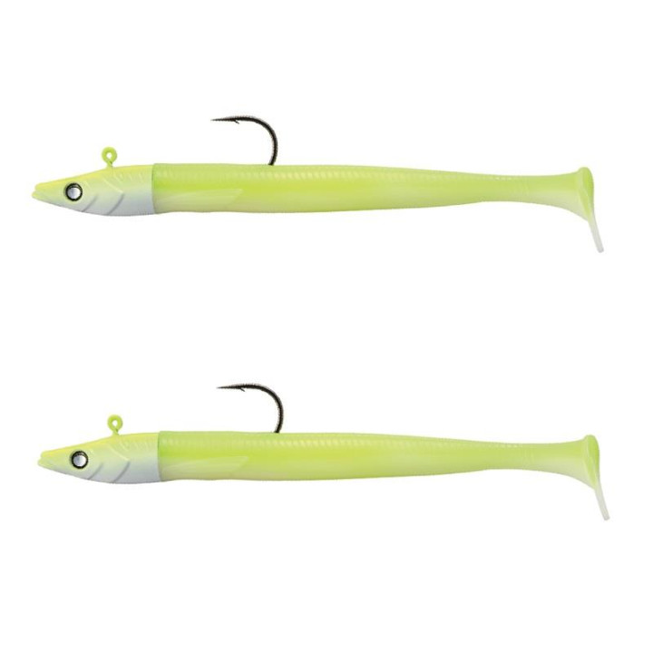 Major Craft Ceana Eely Shad 130mm Cor: 008 (Chartback White)