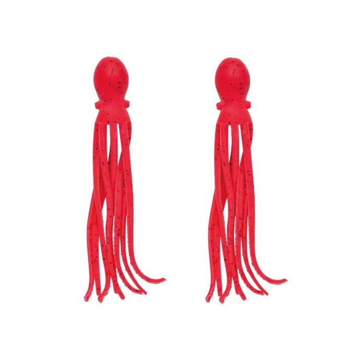 Nikko Octopus 6.0 Cor:303 UV Red Black Glitters (2pcs)
