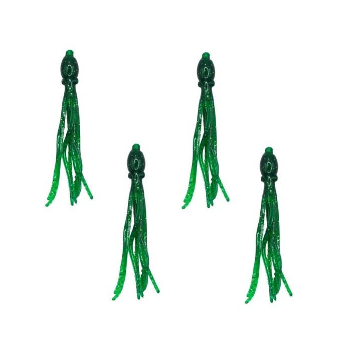 Nikko Octopus 3.5 Cor:496 Green Gold Flake (4pcs)