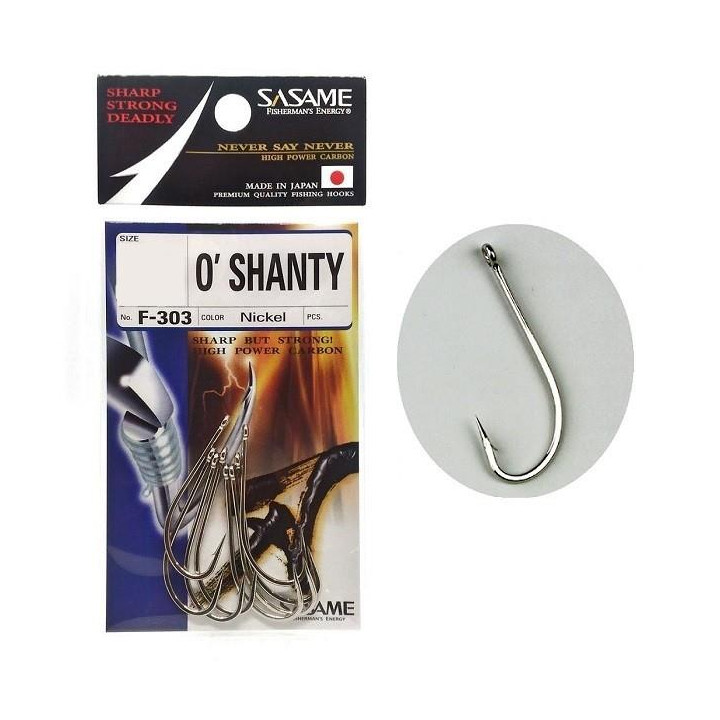 Anzol Sasame F-303 O´Shanty Nº1/0