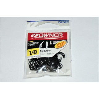 Anzóis Owner Chinu 50339P Nº1/0 Black