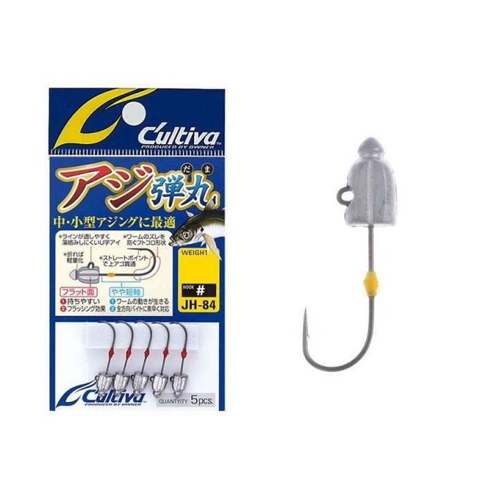 Cultiva Jig Head Aji Dama JH-84 1.8g Nº6