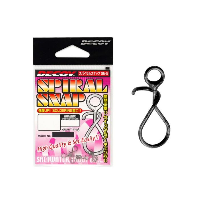 Decoy Spiral Snap Nº0 10Lb