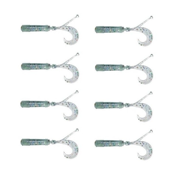 Hayabusa FS305 Aji Clue Double Tail 1.9 Cor:  8