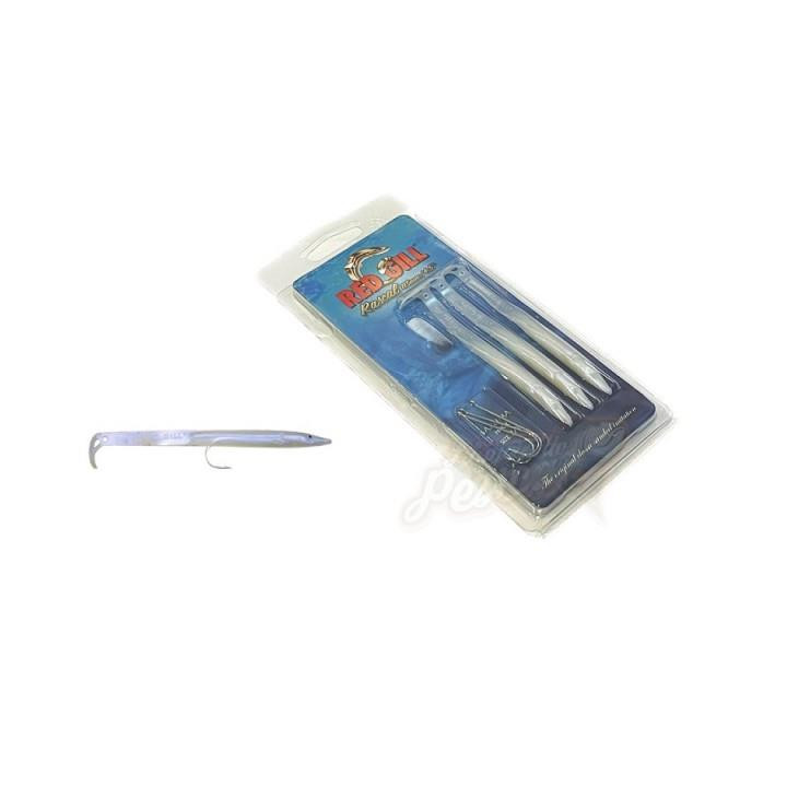 Red Gill 11.5cm Blue Pearl Cor:19 3pcs
