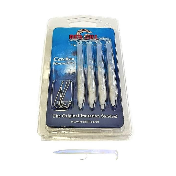 Red Gill 9cm Blue Pearl 19 4pcs
