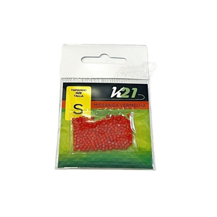 K21 Missanga Tam. S Cor: Vermelha