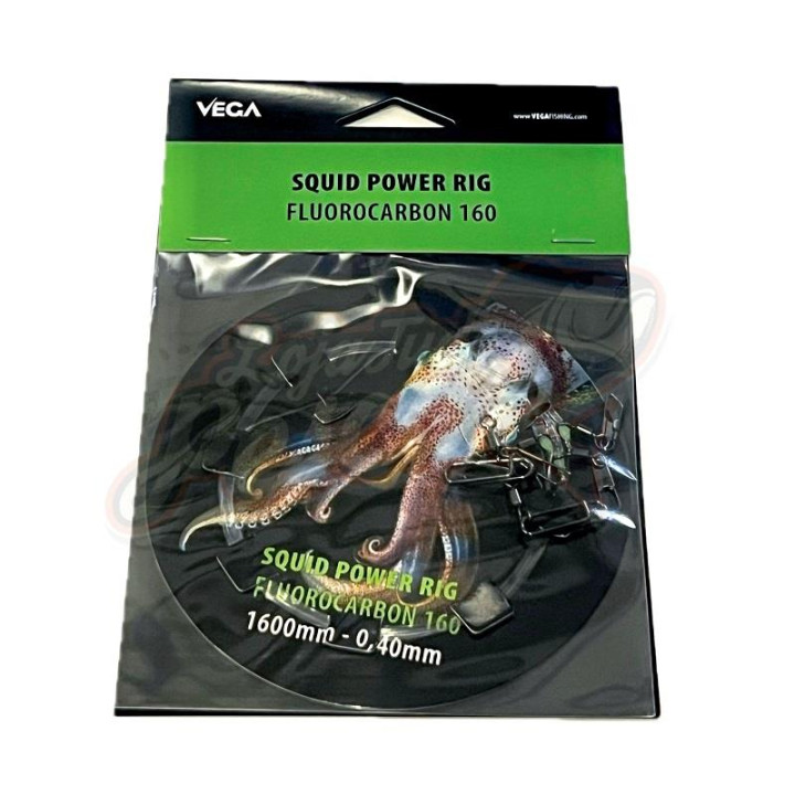 Vega Squid Power Rig Fluorocarbon 160