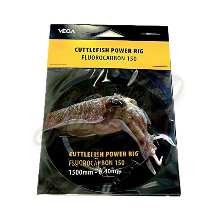 Vega Cuttlefish Power Rig Fluorocarbon 140
