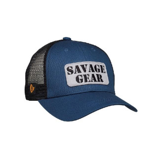 Savage Gear Logo Badge Cap Teal Blue