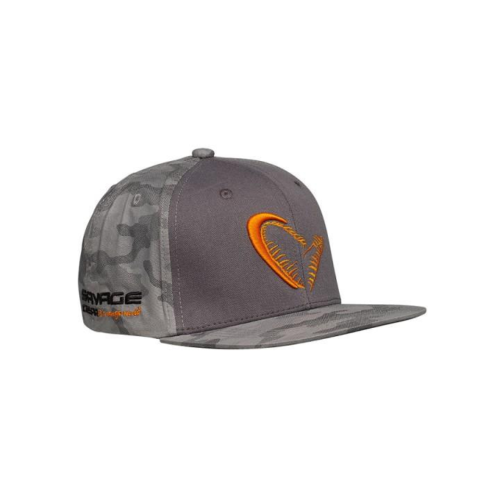 Savage Gear Flex Fit Camo Cap Camo/Grey