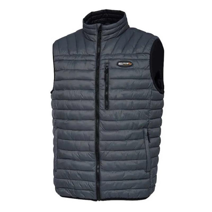 Savage Gear Ripple Quilt Vest Tam. XL CastleRock Grey
