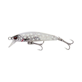 Savage Gear Gravity Minnow 5cm 4.3g S Crystal White Glow