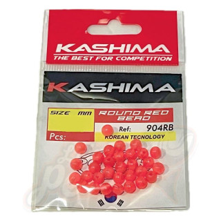 Missanga Kashima Round Red Bead 904RB Tam. 5.0mm