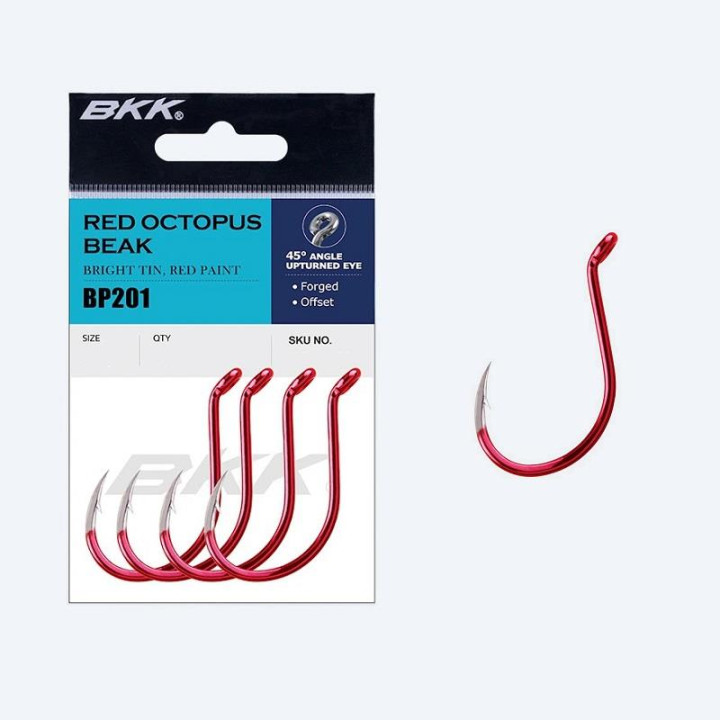 BKK Red Octopus Beak BrT Red Nº6/0