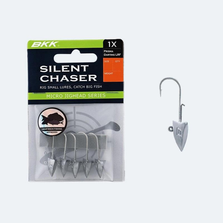 BKK Silent Chaser Prisma Darting LRF 6  2.5g BrT